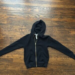 Lululemon Black Hoodie with Gold Zipper